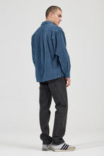 Load image into Gallery viewer, Campus Chunky Cord Long Sleeve Shirt - Washed Blue
