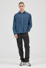 Load image into Gallery viewer, Campus Chunky Cord Long Sleeve Shirt - Washed Blue
