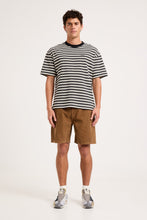 Load image into Gallery viewer, Emblem Stripe Tee
