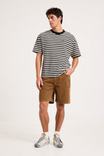 Load image into Gallery viewer, Emblem Stripe Tee
