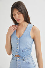 Load image into Gallery viewer, Dallas Vest - Old Stone
