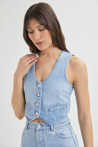 Dallas Vest - Old Stone