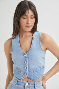 Dallas Vest - Old Stone