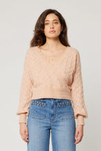 Load image into Gallery viewer, Lace Knit Sabine - Pink
