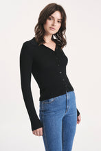 Load image into Gallery viewer, Caroline Knit Longsleeve Top - Black
