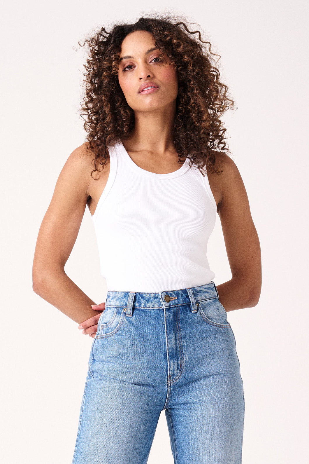 Toni Tank - Vintage White